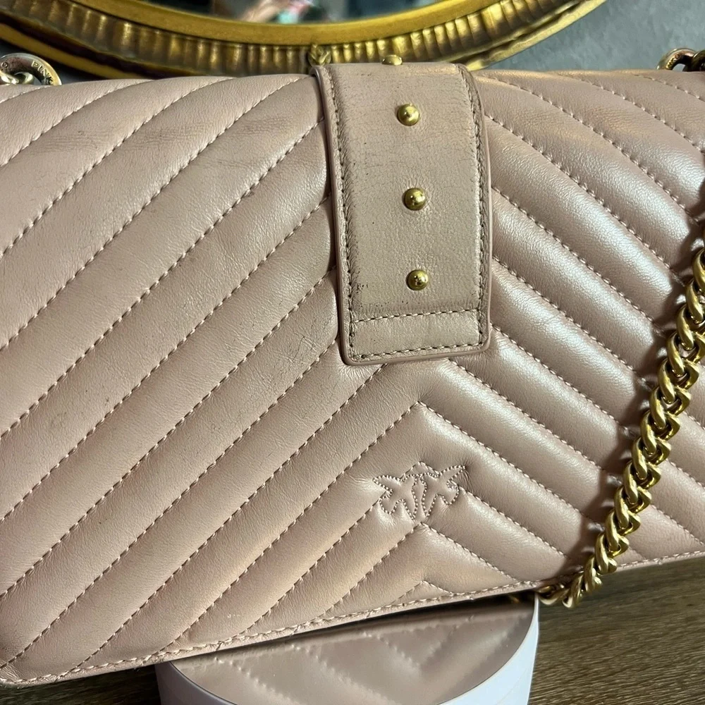 Pinko - Love Classic Icon quilted model bag